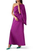 One Shoulder Cella Gown